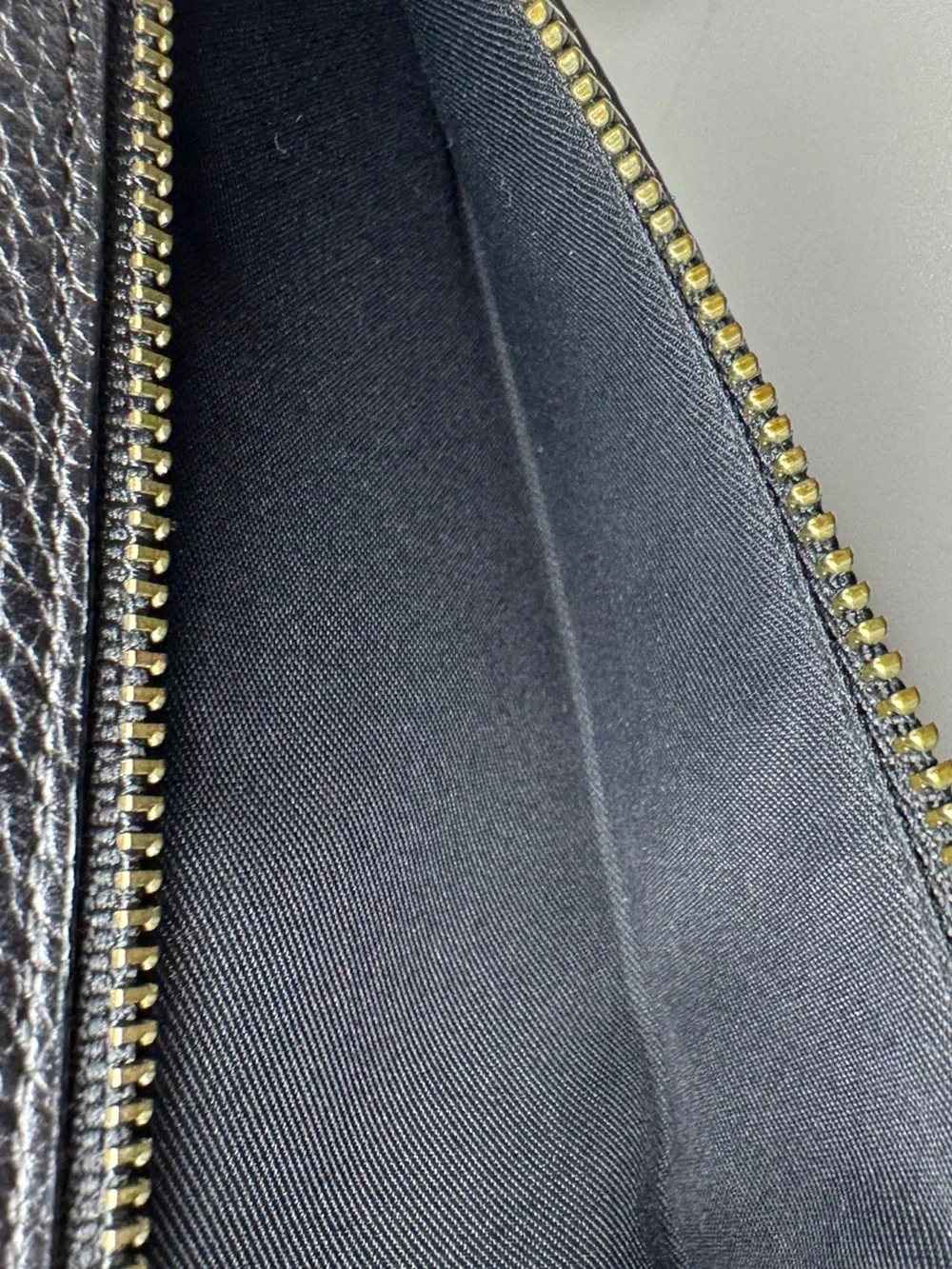 Coach Black Enamel Studded Full-Sized Leather Wallet